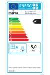 Energielabel Morsø 4000 / 4100 serie
