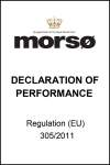 Prestatieverklaring Morsø 2B Standard Covection